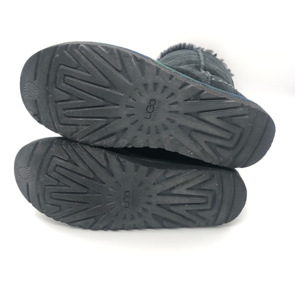 Ugg Classic Mid Calf Black Boots - Picture 13 of 14